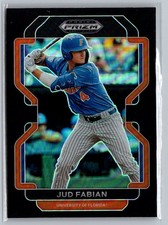 2022 Panini Prizm Draft Picks #PDP67 Jud Fabian Black