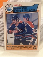 1983-84 O-Pee-Chee - Wayne Gretzky, Mark Messier #23