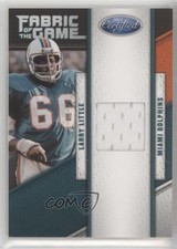 2011 Certified Fabric of the Game 37/49 Larry Little #89 HOF 0rd2