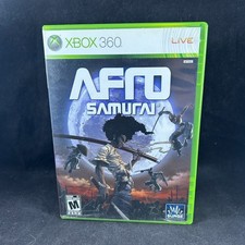 2009 AFRO SAMURAI MICROSOFT XBOX 360 SURGE VIDEO GAME CIB COMPLETE & MANUAL RARE