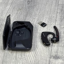 Plantronics Voyager 5200 Bluetooth Headset Ear-hook Black w/ Case + USB Dongle