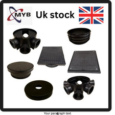 320mm Underground Drainage Inspection Chamber Plastic – Free Shipping