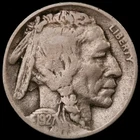 1927-D Buffalo Nickel - Semi-Key Better Date - Scarce *4932