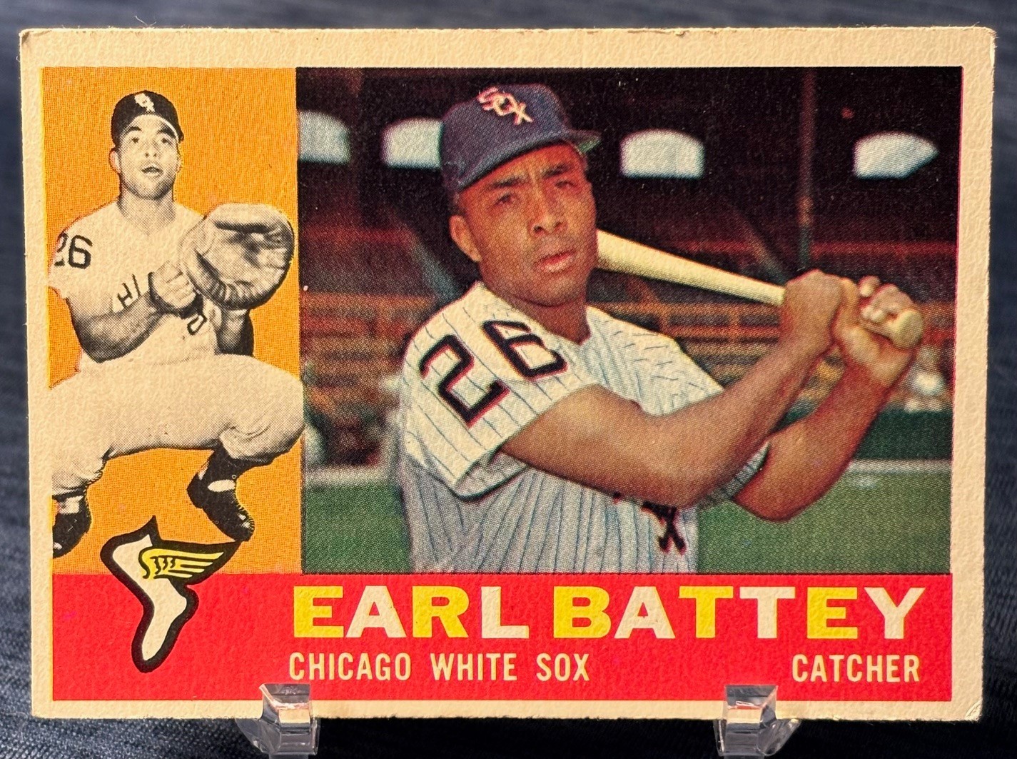 1960 TOPPS BASEBALL #328 - EARLY BATTEY - VG-EX