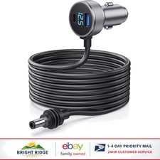 Starlink Mini Car Charger with Digital Display, 13.1FT Cable for Vehicles