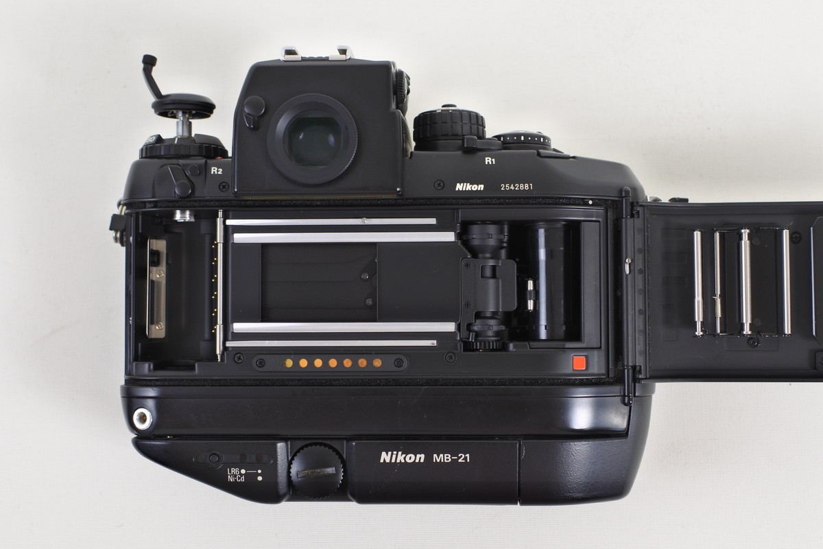 Nikon F4 body with MULTI CONTROL BACK MF-23 w/cap Nikon F4 with