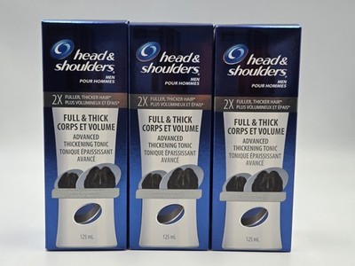 3 (Three) Head & Shoulders Full & Strong Advanced Thickening Treatment 4.2 oz Ea