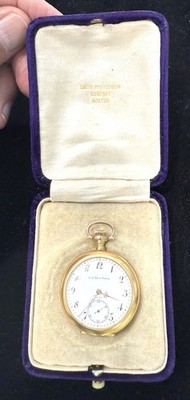 SMITH PATTERSON COMPANY POCKET WATCH ZENITH CWC CO.15 JEWEL 25YR
