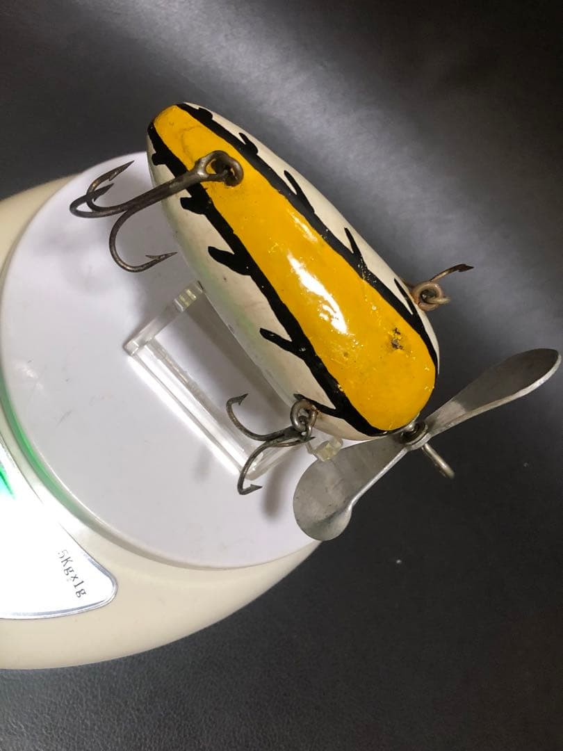 Heddon Jim Donnally Topwater Lure Wood Lure Rare Item - Image 2