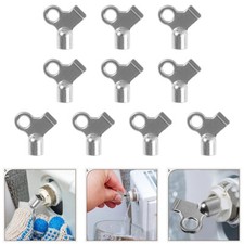 Jeu de 10 cl??s de purge de radiateur compactes au design pratique pour un range