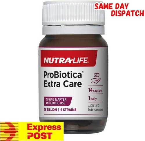 Nutra-Life ProBiotica Extra Care 14c Gastrointestinal Health Support Fridge Free
