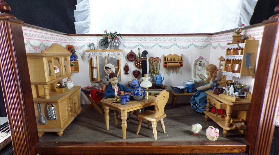 Ancienne maison de poupée Bodo Henning année 1970-80 Allemande🤩​👌​​​. - Photo 2/4