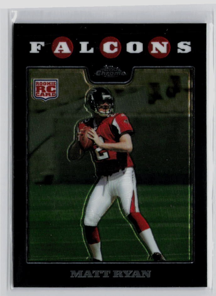 2008 Topps Chrome - #TC166 Matt Ryan (RC) Atlanta Falcons