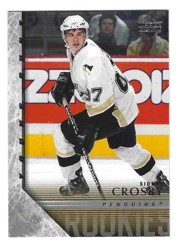 2005-06 Upper Deck #201 Sidney Crosby Young Guns  RC ROOKIE Pittsburgh Penguins