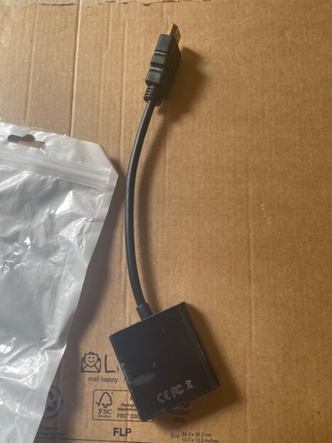 HDMI Male to VGA Female Video Cable Cord Converter Adapter 1080P For Monitor PC - Picture 4 of 4