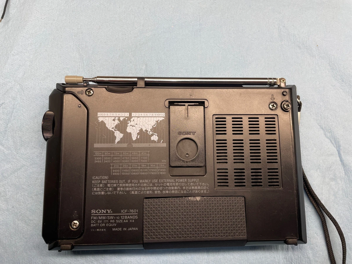 好評再入荷】 SONY ICF-7601 ソニー FM MW SW 12BANDS ラジオ miFMa