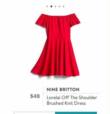 Nine Britton Lorelai Off The Shoulder 