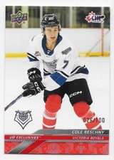 24/25 UPPER DECK CHL EXCLUSIVES PARALLEL Hockey /100 (#1-400) U-Pick From List