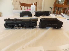 LIONEL POST-WAR TRAINS 2020 STEAM TURBINE W/2466W TENDER- 0/027- RUNS FINE-S25