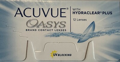 ACUVUE OASYS  mit Hydraclear Plus  1x12er Box und ein Paar gratis dazu