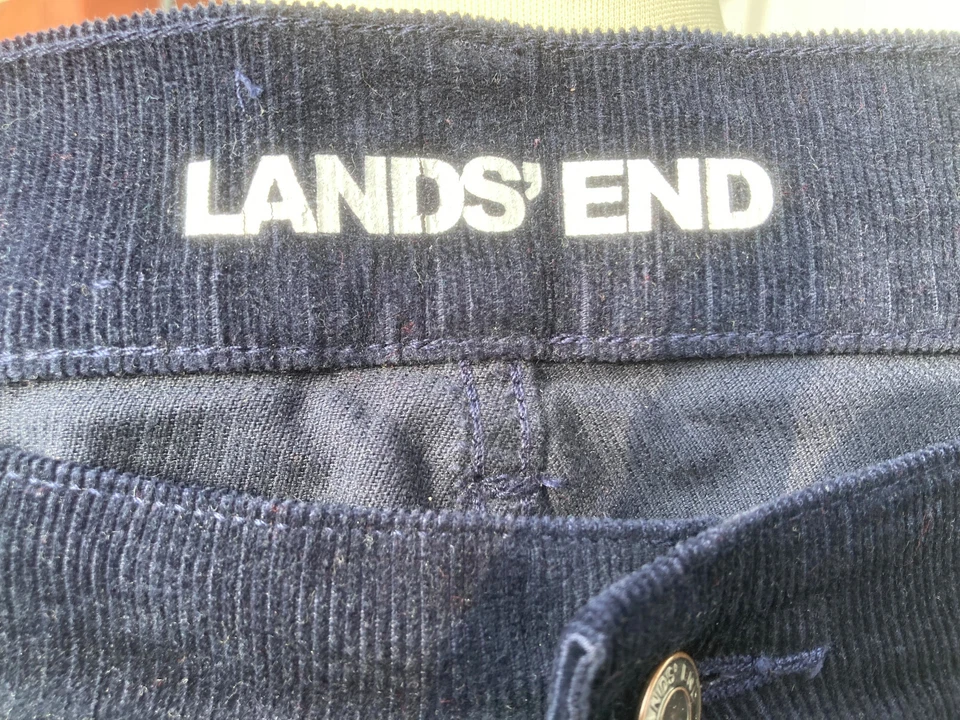 Lands End 5 Pocket Cord Hose super bequem dunkelblau GR.58 NEU - Bild 4 von 4