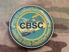 US ROK Combined Forces Command Battle Simulation Center CBSC KBSC Challenge Coin