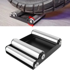 Motorcycle Chain Clean Roller Ramp Lift Tire Wheel Cleaning Stand Wash Bracket