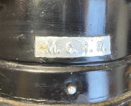 Dressel Arlington Lantern Red & Blue Lenses NJ USA Railroad Complete M.C.R.R. - Afbeelding 13 van 18