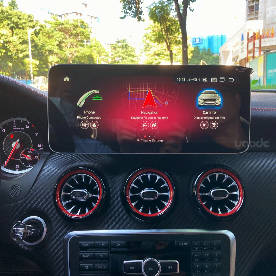Android 12 Autoradio Carplay GPS 6+128G 12.3" Screen For Mercedes A GLA CLA C117 - Photo 2/4