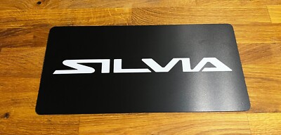 JDM Style Silvia Show Plate. S13, S14, S15. Nummernschild.