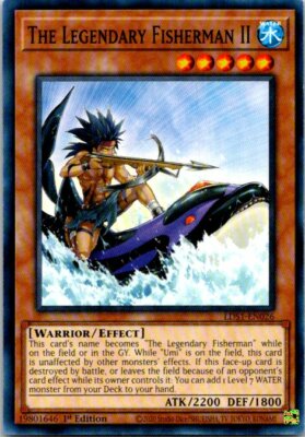 The Legendary Fisherman II LDS1-EN026 Yu-Gi-Oh! Card 1st Edition Mint 