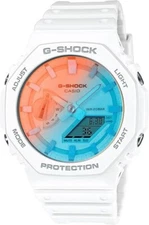 CASIO G-SHOCK GA-2100TL-7AJF Blue Orenge BEACH TIME LAPSE Men's Watch New F/S