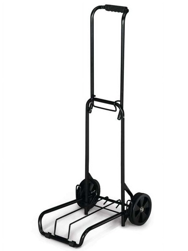 Tragbarer klappbarer Gepäckwagen Handwagen Dolly Trolley Umzugswagen - Bild 2 von 7