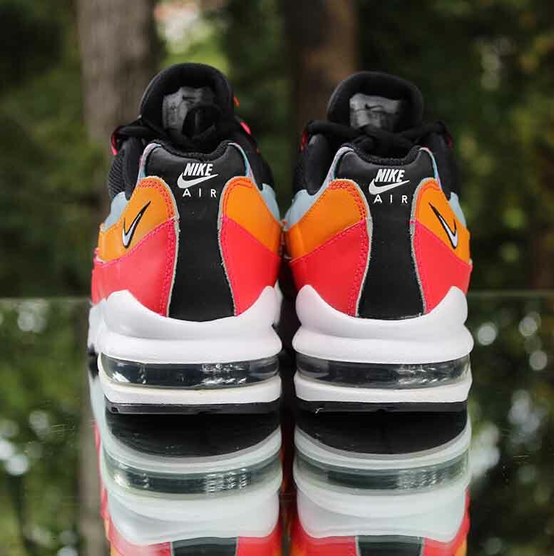 Nike Air Max 95 Size 6Y Ocean Cube Black Kumquat Custom