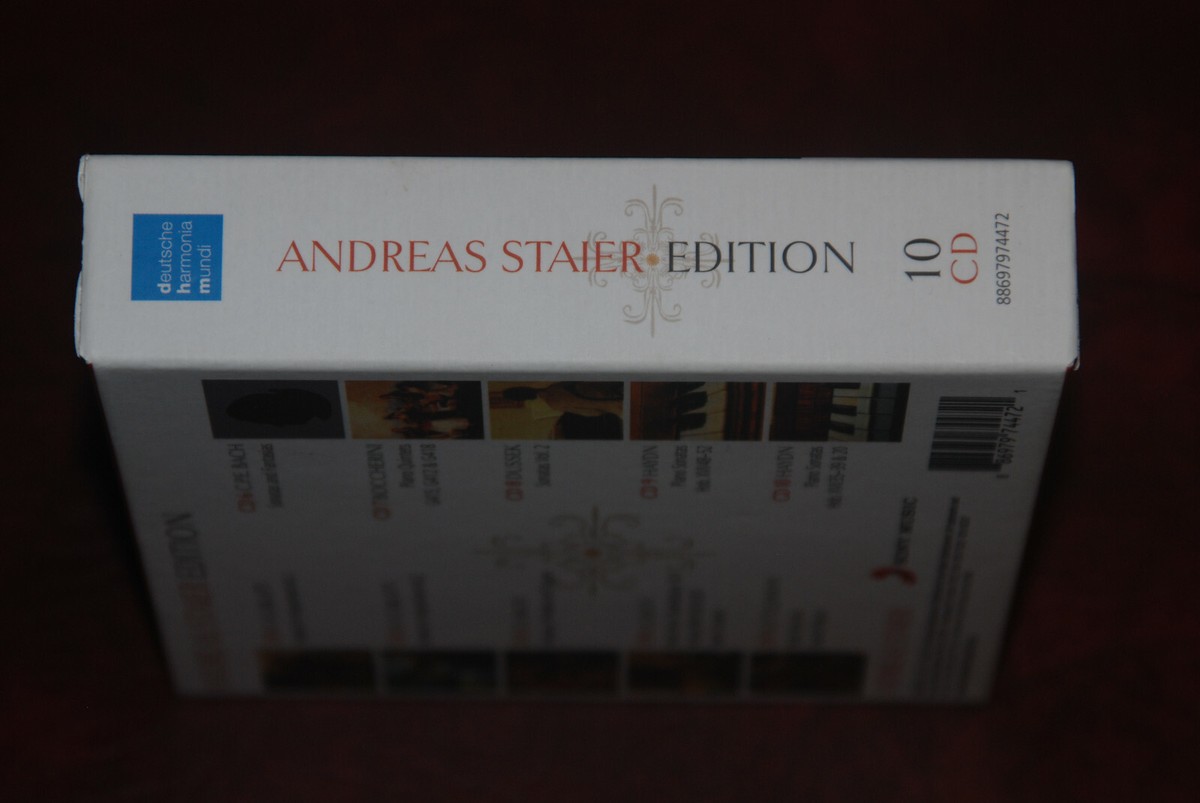Andreas Staier Edition, DHM 10 CD box set, Dussek/Boccherini 