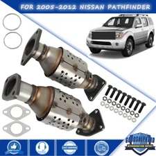 Front Left+Right Catalytic Converter For 2005-2011/2012 Nissan Pathfinder 4.0L
