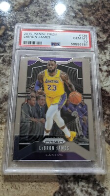 2019 Panini Prizm LeBron James #129 PSA 10 GEM MINT | eBay 2019 PANINI PRIZM LeBron James 129 psa10