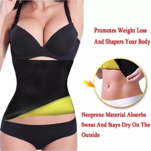 Cintura dimagrante uomo donna neoprene body shaper pancia infilata cintura vita cincher Stati Uniti - Foto 7 di 21