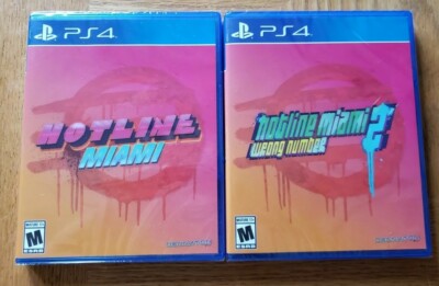 Hotline Miami 1 + 2 Wrong Number - PS4 - Limited Run Games x2 Sets Available