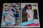 (2)Cody Bellinger 2018 Topps 2nd Year+Mookie Betts 2020 Topps 35th Ann Dodgers?