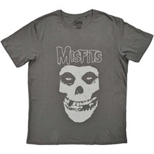Misfits - Logo  Fiend - Charcoal Grey t-shirt