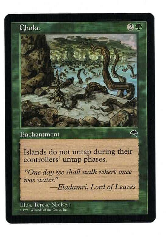 Choke - Tempest - MTG - NM+