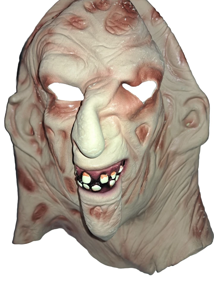 Nightmare on Elm Street Adult Deluxe Freddy Krueger Overhead Latex Mask NEW - Image 2 of 4