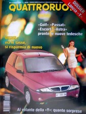 Quattroruote 482 1995 Dossier pi� Poster Lancia Y. Golf, Passat, Escort [Q81]
