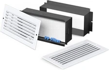 ALORAIR Wall Return Air Ventilation Kit w/Filter 14"x 6" Retrofit Wall to Wall