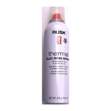 Rusk Designer Collection Thermal Flat Iron Spray with Argan Oil,  8.8 oz.