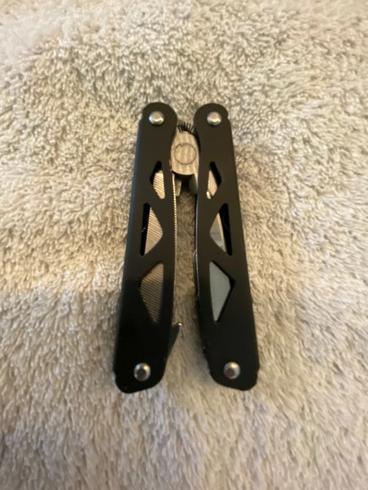 Multi-Tool Multitool Ozark Trail (12-in-1) w/Sheath Camping Hiking NEW OPEN BOX