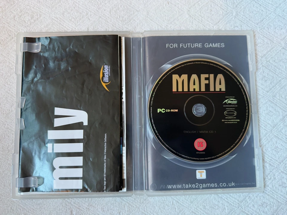 Mafia PC CD - VGC CIB with Reg - Map - High Quality Packing - Tracked - Image 4 of 4