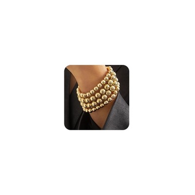 1pcs Boho Dainty Classic Ball Beaded Bracelets Stack Stretch String Hand Chain S