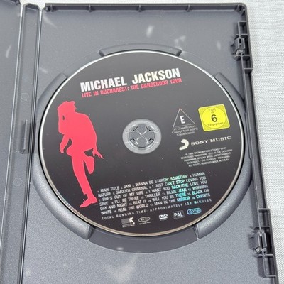 Michael Jackson Live in Bucharest The Dangerous Tour (DVD, 2005